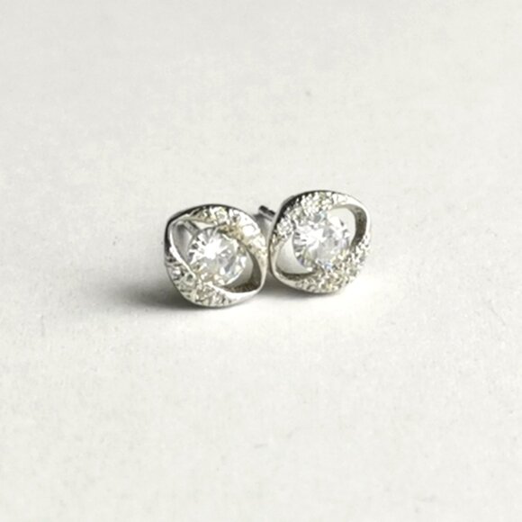 BAMCZ Jewelry - CZ Sterling silver stud earrings